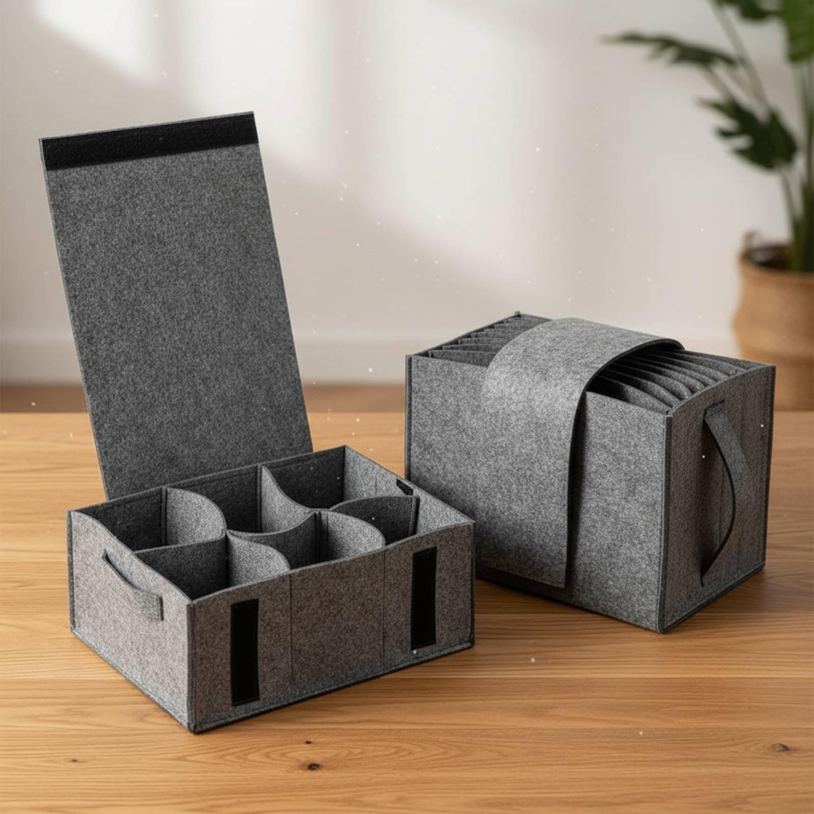 Coffee Equipment Usa - Kantong Penyimpanan Serbaguna dari Kain Felt