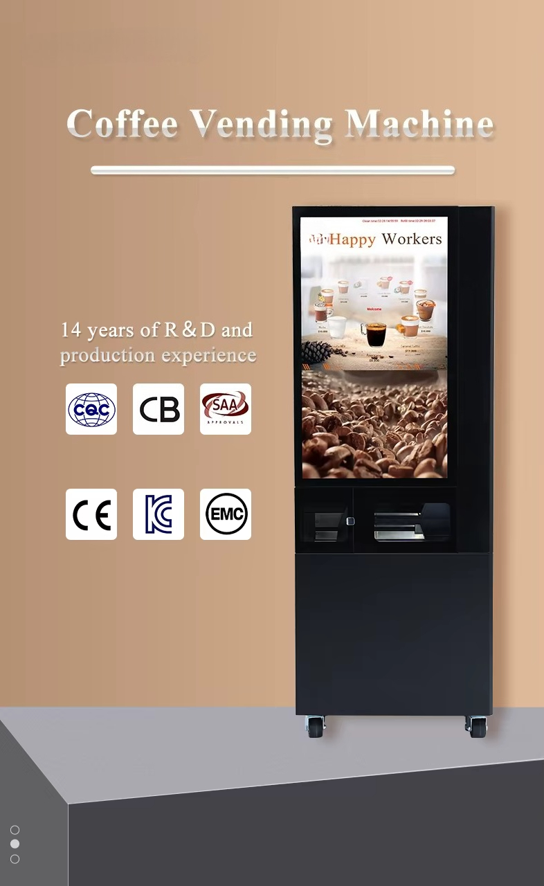 Coffee Equipment Dropshipping - Mesin Penjual Kopi Komersial Otomatis dengan