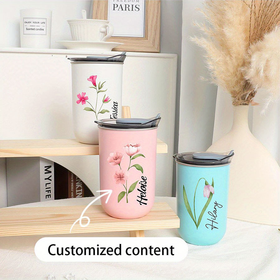 Tumbler Kopi Terisolasi dengan - Coffee Equipment With Name ulasan dan harga